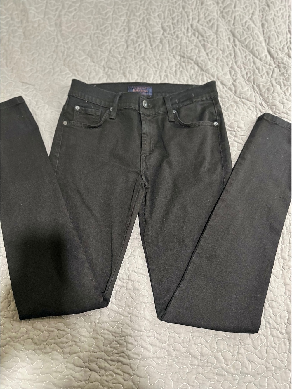 James Twiggy Black Clean II Skinny Jeans Size 27